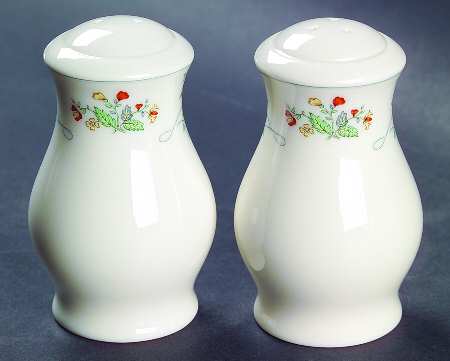Ribbon Edge Salt & Pepper Set