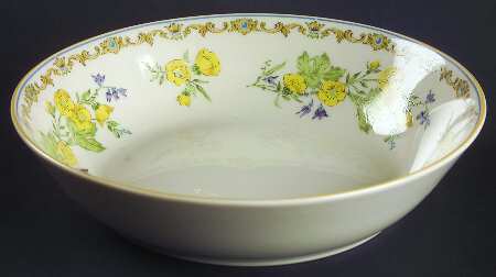 Royal Buttercup 8" Round Vegetable Bowl
