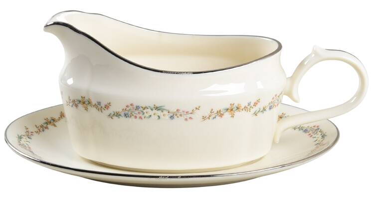 Rondelle Gravy Boat & Underplate