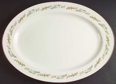 Rondelle 16" Oval Serving Platter
