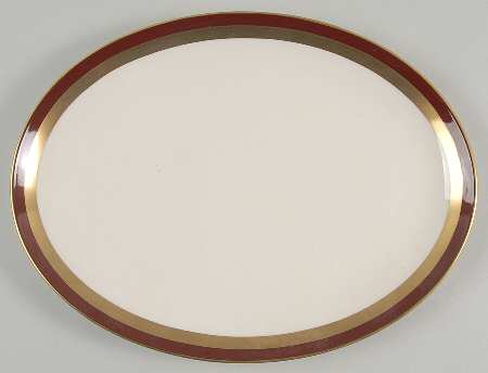 Ruby Contessa 13" Oval Serving Platter