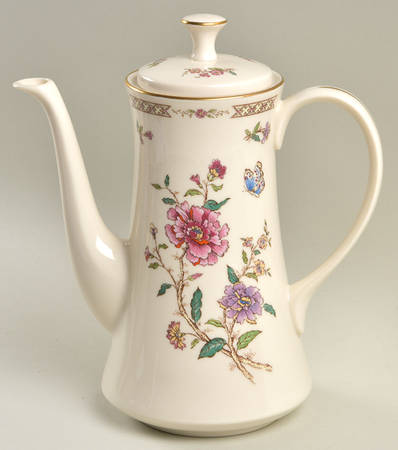 Secret Garden Coffee Pot & Lid