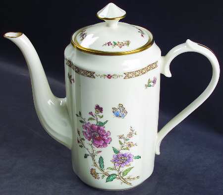 Secret Garden Coffee Pot & Lid