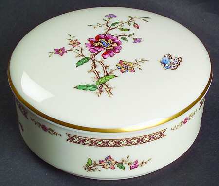 Secret Garden Round Box & Lid