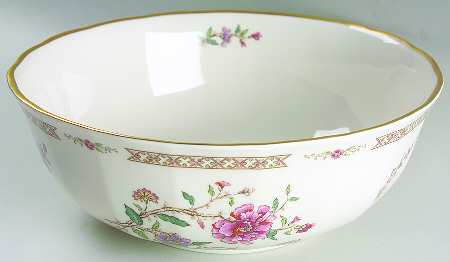 Secret Garden 8" Round Vegetable Bowl