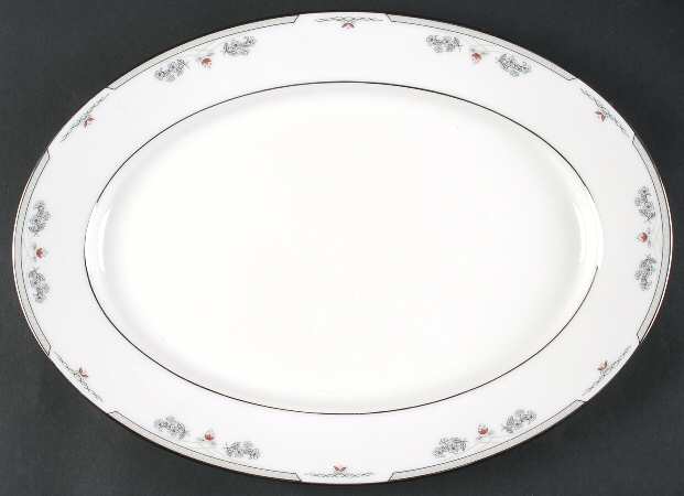 Serena 14" Oval Serving Platter by Gorham
