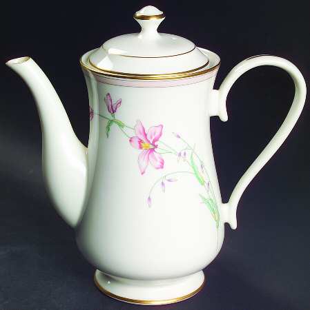 Silk Petal Coffee Pot & Lid