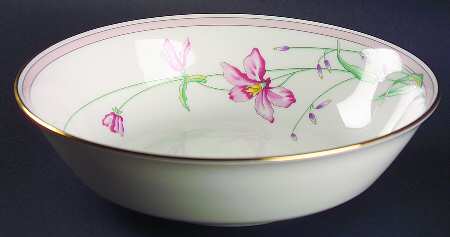Silk Petal 9" Round Vegetable Bowl