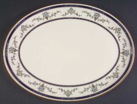Spring Laurel 13" Oval Serving Platter by Gorham