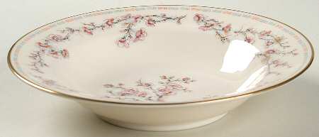 Spring Meadow Rim Soup Bowl