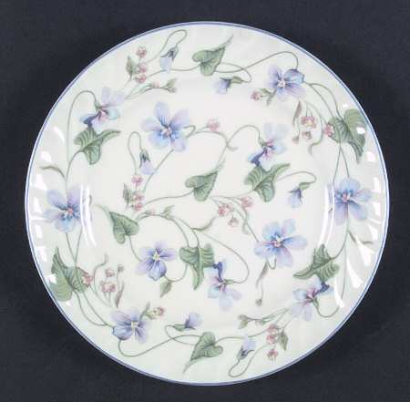 Sweet Violet Salad Plate by Gorham