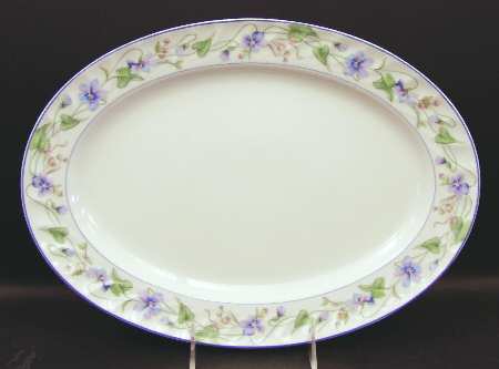 Sweet Violet 14" Oval Serving Platter