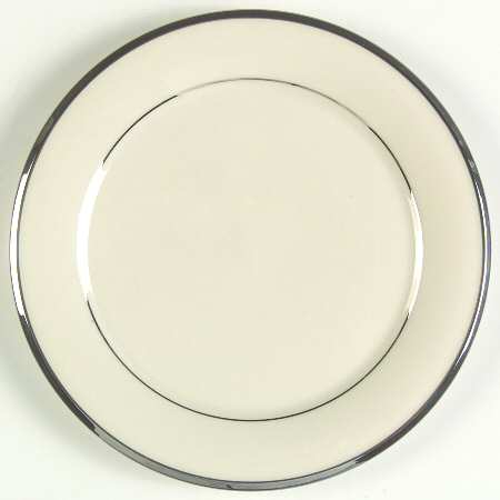Theme (Narrow Platinum Rim) Bread & Butter Plate