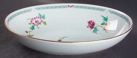 Town Garden 9" Oval Vegetable Bowl