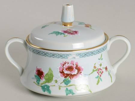 Town Garden Sugar Bowl & Lid