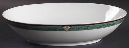 Townsend Gold 10" Oval Vegetable Bowl
