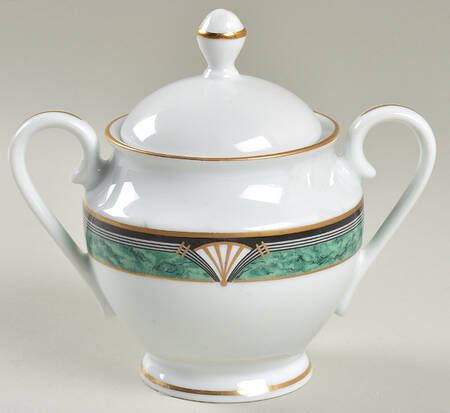 Townsend Gold Sugar Bowl & Lid