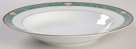 Townsend Gold Rim Soup Bowl
