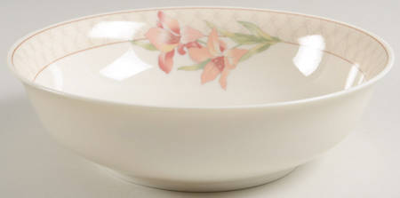 Trapunto 8" Round Vegetable Bowl