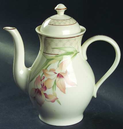 Trapunto Coffee Pot & Lid