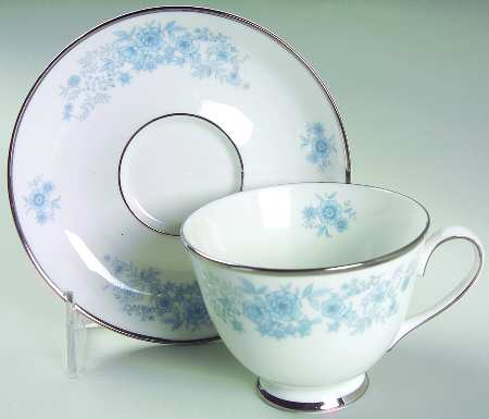 Trevianne Footed Cup & Saucer Set