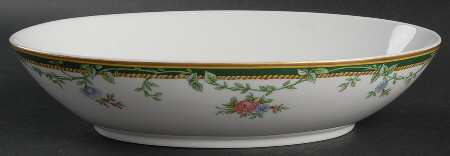 Valcourt Gold 10" Oval Vegetable Bowl