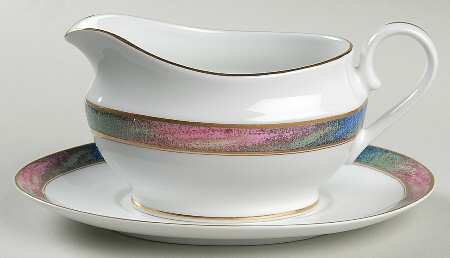 Vista Gold Gravy Boat & Underplate