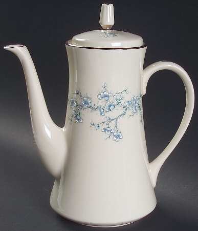 Winter Blossom Coffee Pot & Lid