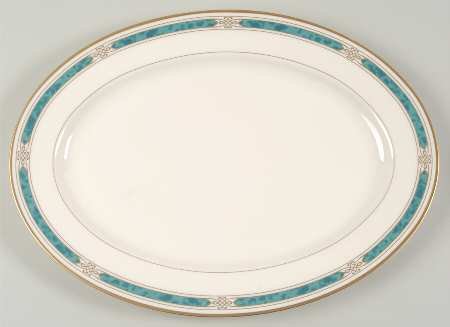 Winfield 14" Oval Serving Platter by Gorham