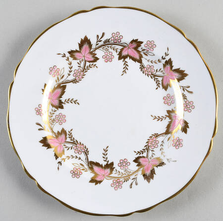 Cambridge (Pink & Gold) Salad Plate