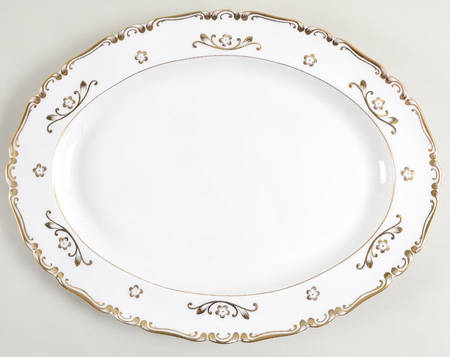 Caron 15" Oval Serving Platter