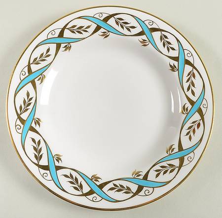 Chateau Turquoise Luncheon Plate