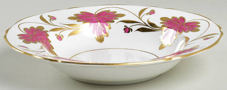 Culross Red Rim Soup Bowl