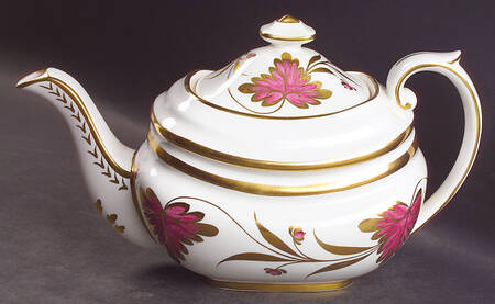 Culross Red Teapot & Lid