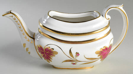 Culross Red Teapot No Lid