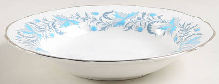 Debutante (Platinum Trim) Rim Soup Bowl