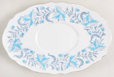 Debutante (Platinum Trim) Underplate for Gravy Boat