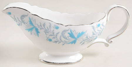 Debutante (Platinum Trim) Gravy Boat