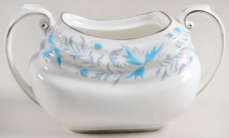 Debutante (Platinum Trim) Sugar Bowl No Lid
