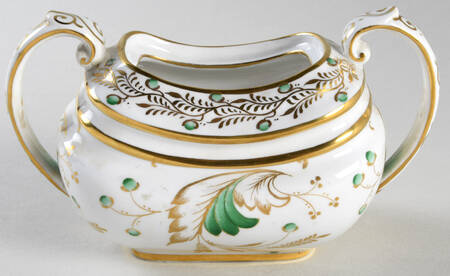 Emerald Sugar Bowl No Lid