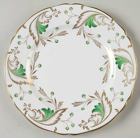 Emerald Salad Plate