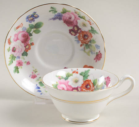 Hampton Footed Cup & Saucer Set