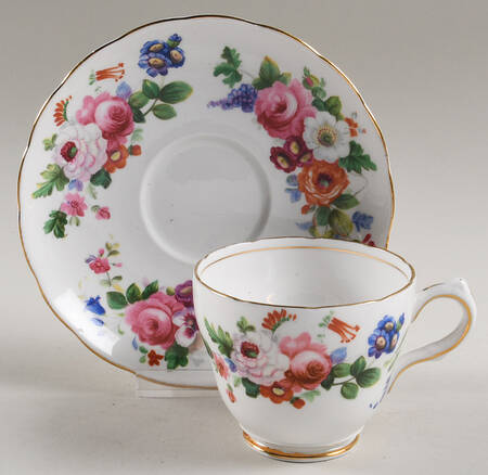 Hampton Footed Cup & Saucer Set