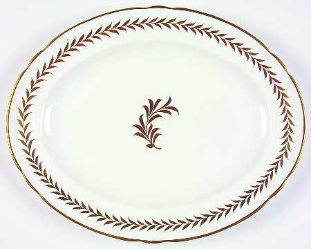 Laurel 12" Oval Serving Platter