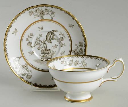 Ming Blossom Footed Cup & Saucer Set