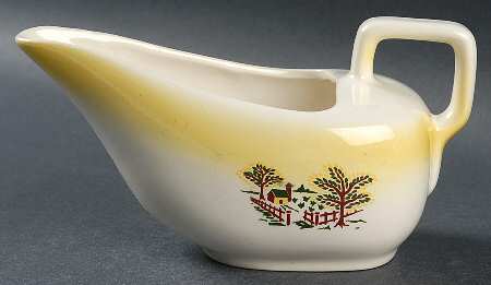Country Charm Gravy Boat