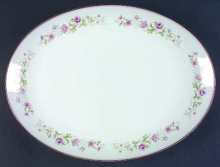 Dianne 14" Oval Serving Platter