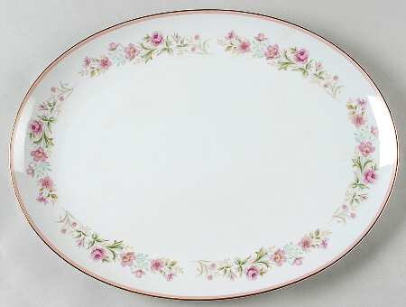 Dianne 14" Oval Serving Platter
