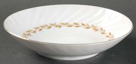 Golden Swirl Fruit/Dessert (Sauce) Bowl