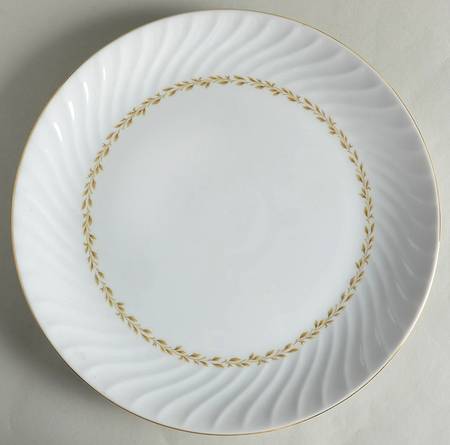 Golden Swirl 12" Chop Plate (Round Platter)
